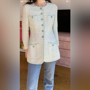 Pale blue 1997 jacket size 42FR